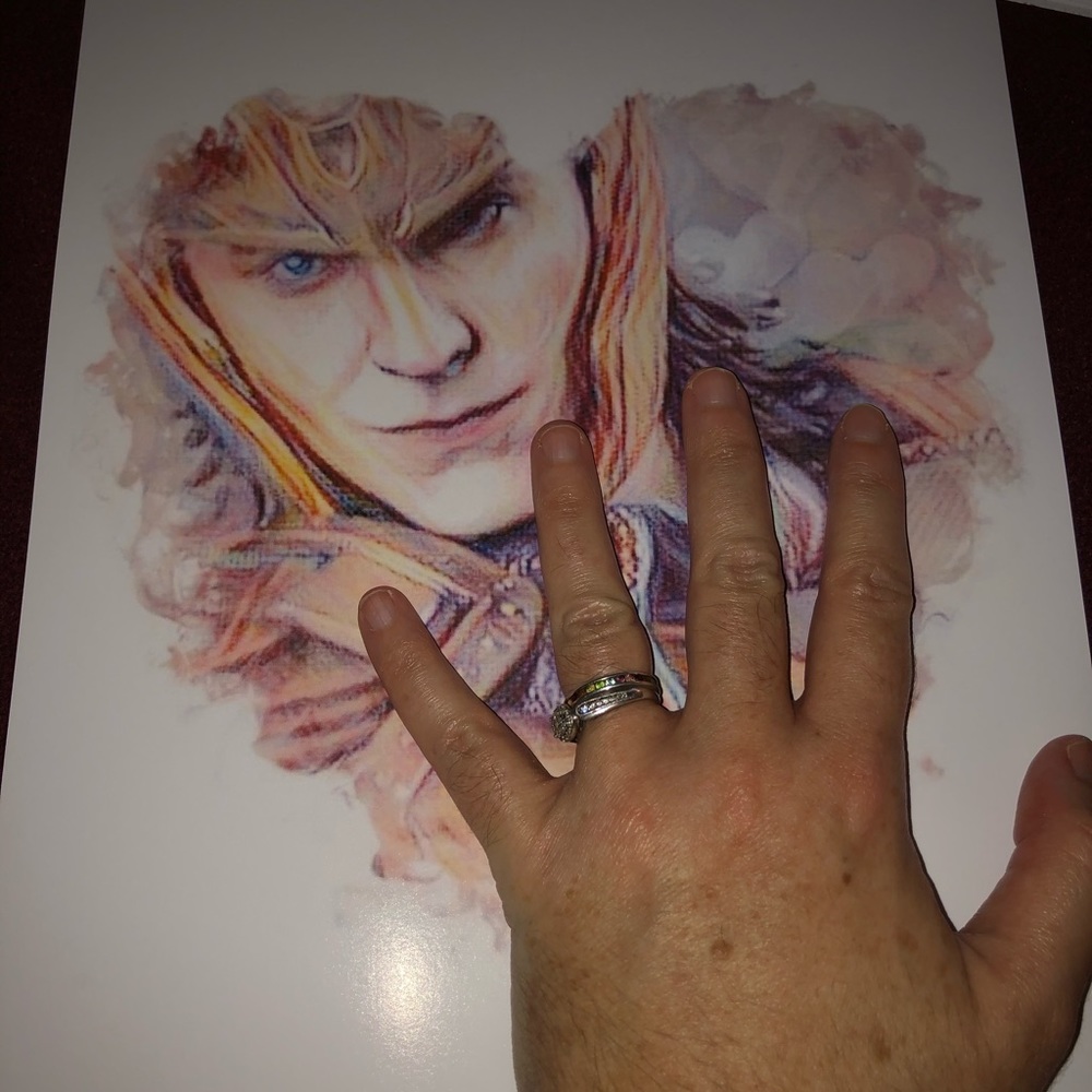 LOKI LOVE ART PRINT